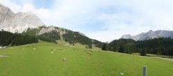 Archiv Foto Webcam Ehrwalder Almbahn Panorama 15:00