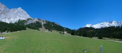 Archived image Webcam Ehrwalder Alm - Panorama 01:00