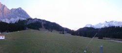 Archived image Webcam Ehrwalder Alm - Panorama 05:00