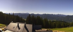 Archived image Webcam Bad Kohlgrub - Top station Hörnle 11:00
