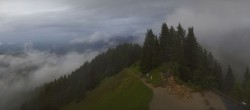 Archiv Foto Webcam Oberammergau - Panoramablick Bergstation Laber 19:00