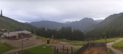 Archiv Foto Webcam Oberammergau - Bergstation Kolben-Sesselbahn 05:00