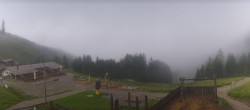 Archiv Foto Webcam Oberammergau - Bergstation Kolben-Sesselbahn 09:00