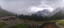Archiv Foto Webcam Oberammergau - Bergstation Kolben-Sesselbahn 13:00