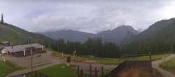 Archiv Foto Webcam Oberammergau - Bergstation Kolben-Sesselbahn 17:00