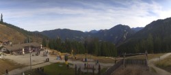 Archiv Foto Webcam Oberammergau - Bergstation Kolben-Sesselbahn 11:00