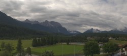 Archived image Webcam Alpine World Karwendel - Krün 09:00