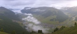 Archiv Foto Webcam Blick auf Livigno vom Crap de la Pare 05:00