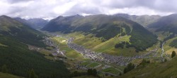 Archiv Foto Webcam Blick auf Livigno vom Crap de la Pare 13:00