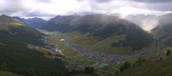 Archiv Foto Webcam Blick auf Livigno vom Crap de la Pare 17:00