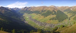 Archiv Foto Webcam Blick auf Livigno vom Crap de la Pare 08:00