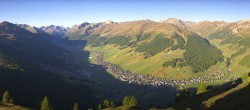 Archiv Foto Webcam Blick auf Livigno vom Crap de la Pare 07:00