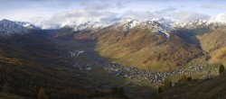 Archiv Foto Webcam Blick auf Livigno vom Crap de la Pare 07:00