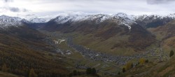 Archiv Foto Webcam Blick auf Livigno vom Crap de la Pare 11:00