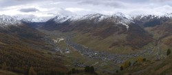 Archiv Foto Webcam Blick auf Livigno vom Crap de la Pare 13:00