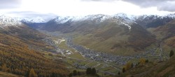 Archiv Foto Webcam Blick auf Livigno vom Crap de la Pare 15:00