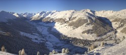 Archiv Foto Webcam Blick auf Livigno vom Crap de la Pare 07:00