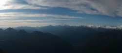 Archiv Foto Webcam Courmayeur: Rundblick Pointe Helbronner 08:00