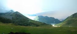 Archived image Webcam Kühtai - Top station Wiesbergbahn 23:00