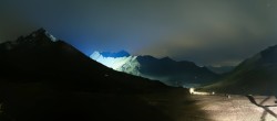Archived image Webcam Kühtai - Top station Wiesbergbahn 01:00