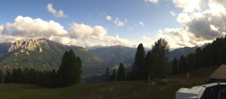 Archived image Webcam Pian Pecei-Pra Martin lift - Fassa Valley 15:00