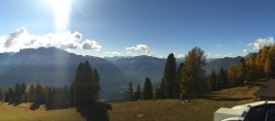 Archived image Webcam Pian Pecei-Pra Martin lift - Fassa Valley 09:00
