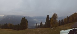 Archived image Webcam Pian Pecei-Pra Martin lift - Fassa Valley 07:00