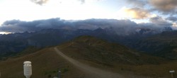 Archiv Foto Webcam Cervino Ski Paradise: Skigebiet Chamois 19:00