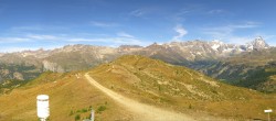 Archiv Foto Webcam Cervino Ski Paradise: Skigebiet Chamois 09:00