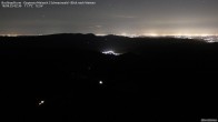 Archiv Foto Webcam Buchkopfturm Schwarzwald - Blick nach Westen 01:00
