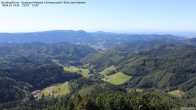 Archiv Foto Webcam Buchkopfturm Schwarzwald - Blick nach Westen 13:00