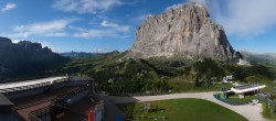 Archiv Foto Webcam Gröden: Bergstation Ciampinoi 07:00
