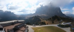 Archived image Webcam Val Gardena: Top station Ciampinoi 11:00