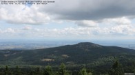 Archiv Foto Webcam Feldberg - Blick über Frankfurt nach Südosten 13:00