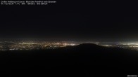 Archiv Foto Webcam Feldberg - Blick über Frankfurt nach Südosten 01:00