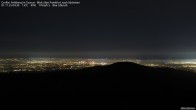 Archiv Foto Webcam Feldberg - Blick über Frankfurt nach Südosten 03:00