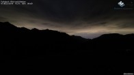 Archived image Webcam Furkajoch - View to the West 23:00
