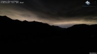 Archived image Webcam Furkajoch - View to the West 01:00