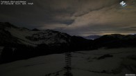 Archiv Foto Webcam Furkajoch Blick nach Westen 01:00
