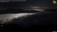 Archived image Webcam Gernkogel - St. Johann - View to the North 01:00