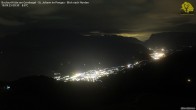 Archived image Webcam Gernkogel - St. Johann - View to the North 23:00