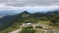 Archiv Foto Webcam Hochries Bergstation - Blick nach Nordosten 13:00