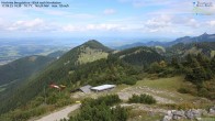 Archived image Webcam Top Station Hochries - View to the northeast 13:00
