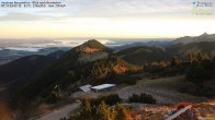 Archiv Foto Webcam Hochries Bergstation - Blick nach Nordosten 06:00