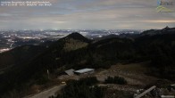 Archiv Foto Webcam Hochries Bergstation - Blick nach Nordosten 19:00