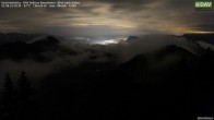Archived image Webcam Hochries - View to the south 23:00