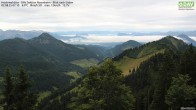 Archived image Webcam Hochries - View to the south 06:00