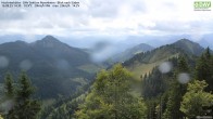 Archiv Foto Webcam Hochrieshütte - DAV Sektion Rosenheim - Blick nach Süden 13:00