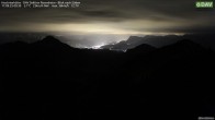 Archiv Foto Webcam Hochrieshütte - DAV Sektion Rosenheim - Blick nach Süden 23:00