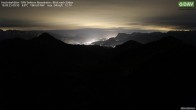 Archived image Webcam Hochries - View to the south 23:00